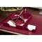 Dacasso Burgundy 6-Piece Leather Desk Set, Bonded Leather DF-5201 - alternate 2